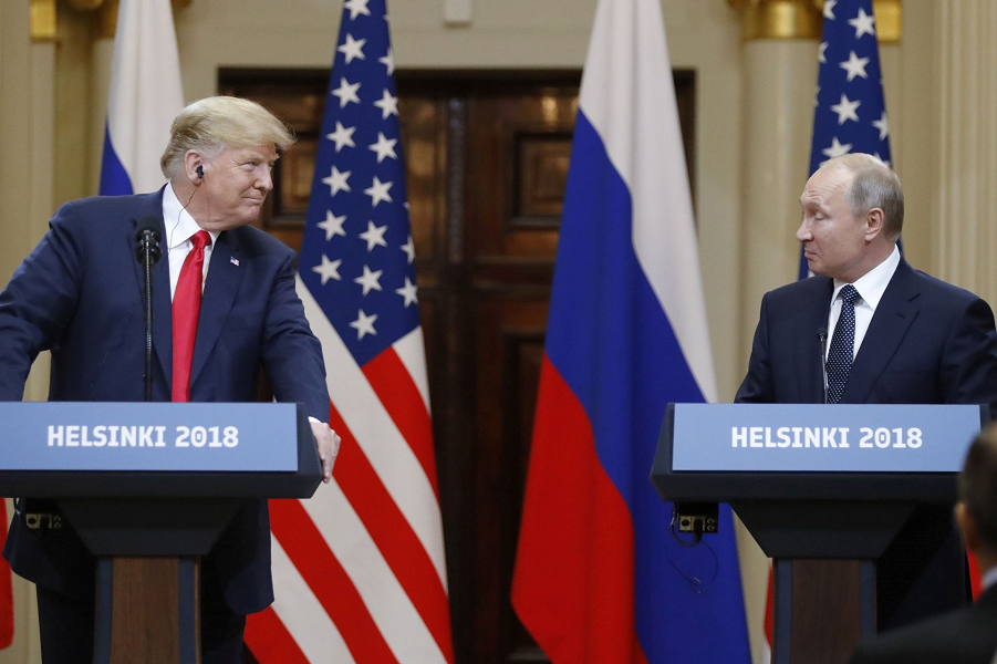 Это американский изобразительный ряд к встрече двух президентов