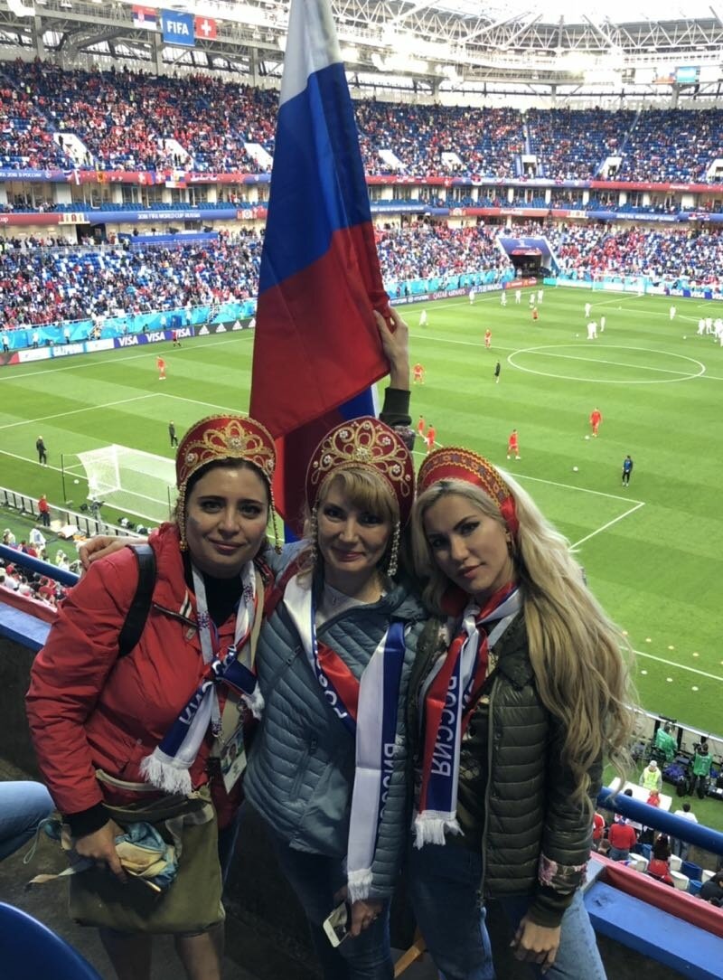 Фото на память матч Сербия-Швейцария.