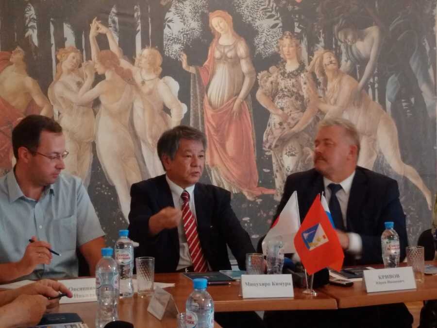 Мицухиро Кимура в Севастополе