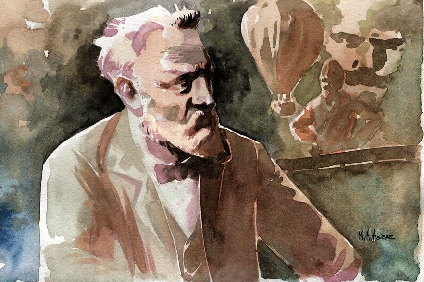 "Жюль Верн" арт: M.A. Asrak