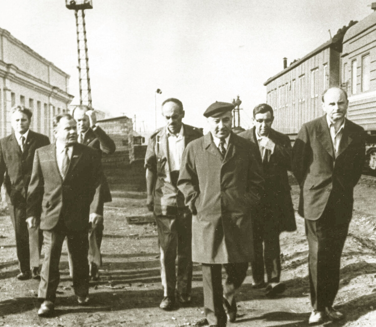 Прибытие в Инту, на железнодорожной станции