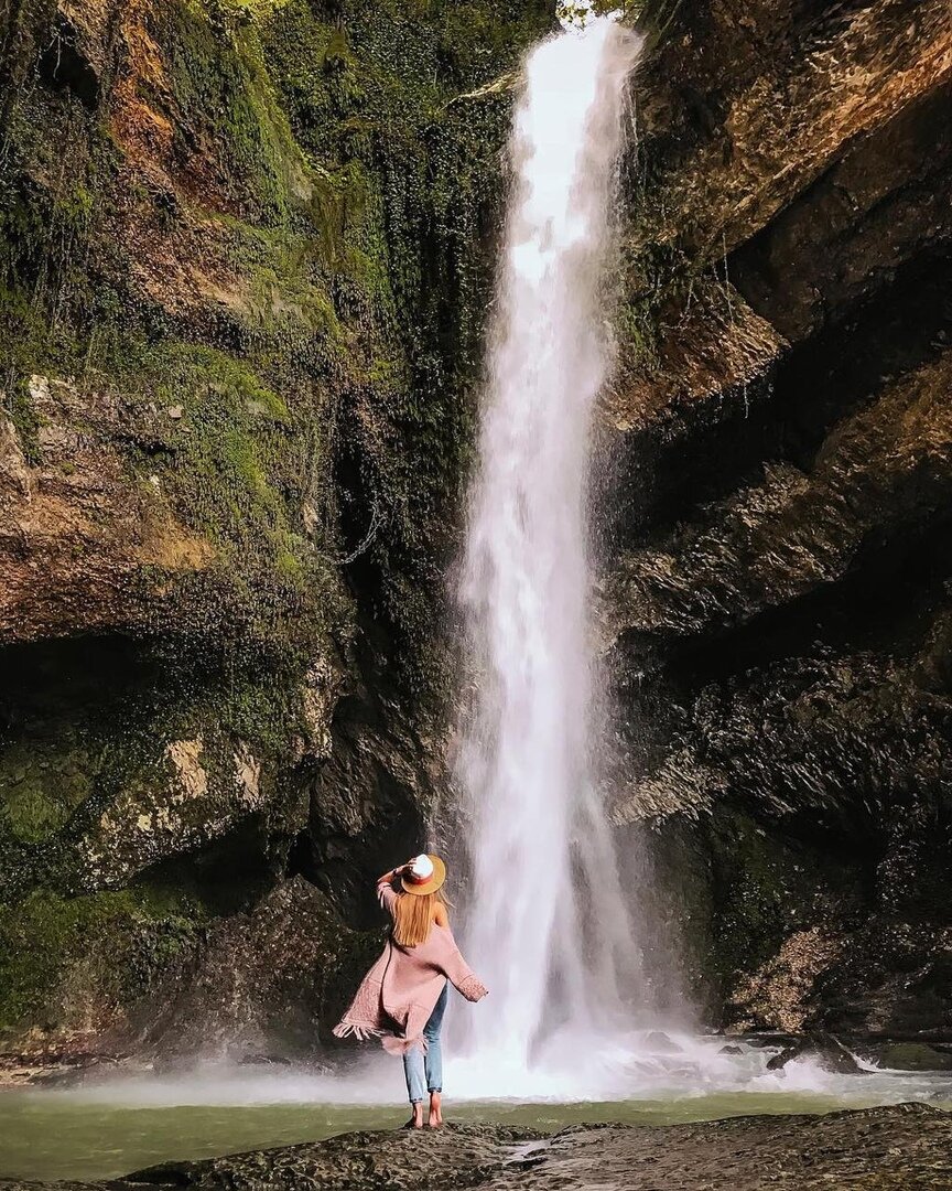 Водопад пасть дракона сочи фото