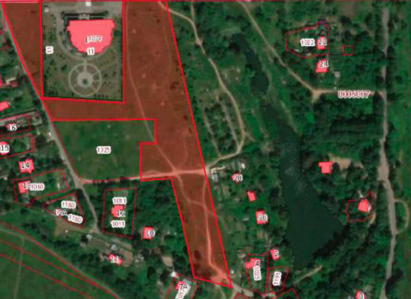   Границы парковой зоны 