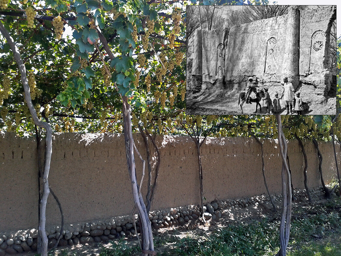 Дувалы в Узбекистане.