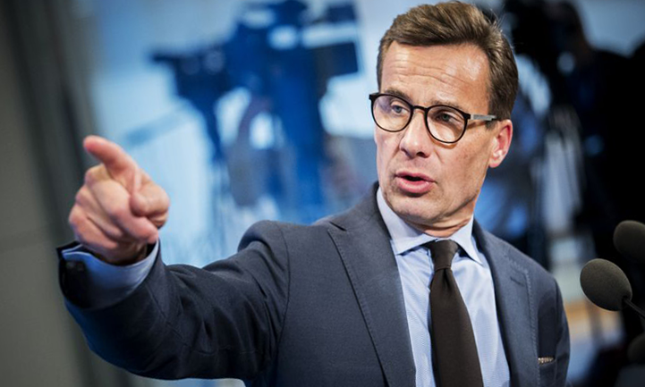 Ульф Кристерссон, лидер умеренной коалиционной партии Швеции