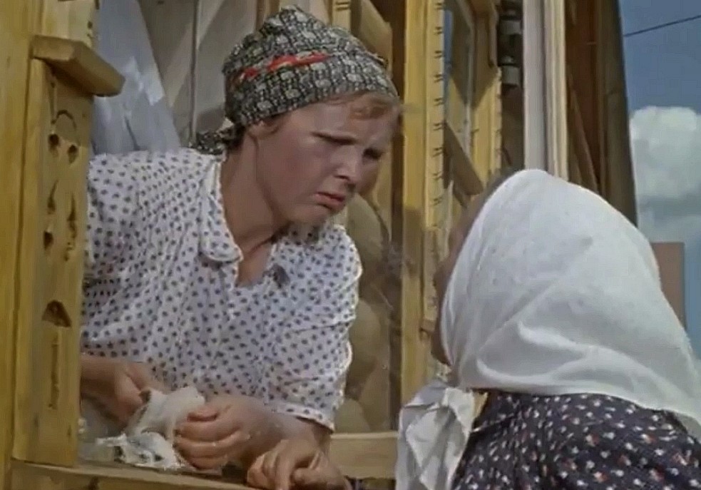 Кадр из фильма «Ссора в Лукашах», 1959 г.