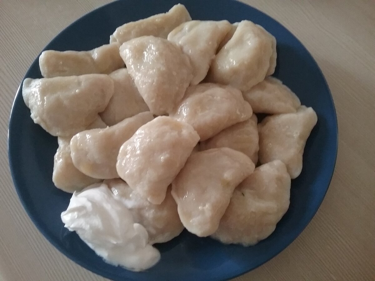 Вареники с картошкой