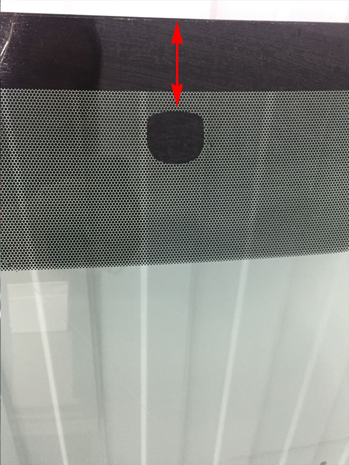 Крепление зеркала до рестайлинга