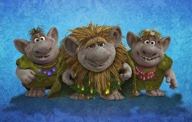 фото из мультфильма Frozen. Герои, - олицетворяющие живые камни.