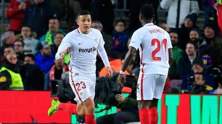 Бывший спартаковец Куинси Промес - теперь один из игроков "Севильи"