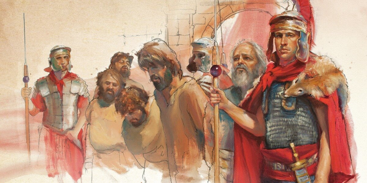 Преступники под конвоем