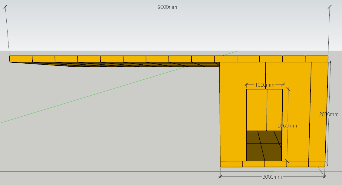 от бытовки до крыши будут фермы силовые