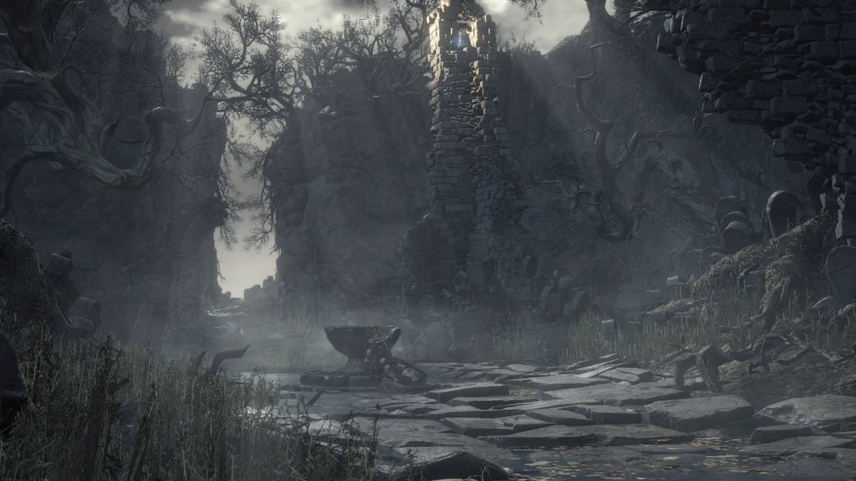 Dark souls локации. Дарк соулс кладбище пепла. Кладбище пепла Dark Souls 3. Кладбище дарк соулс. Dark Souls 3 кладбище.