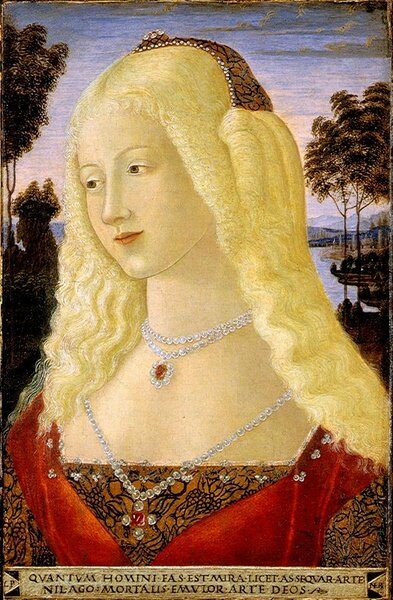 Нероччо де Ланди, Портрет женщины, 1485 год, wikimedia.org