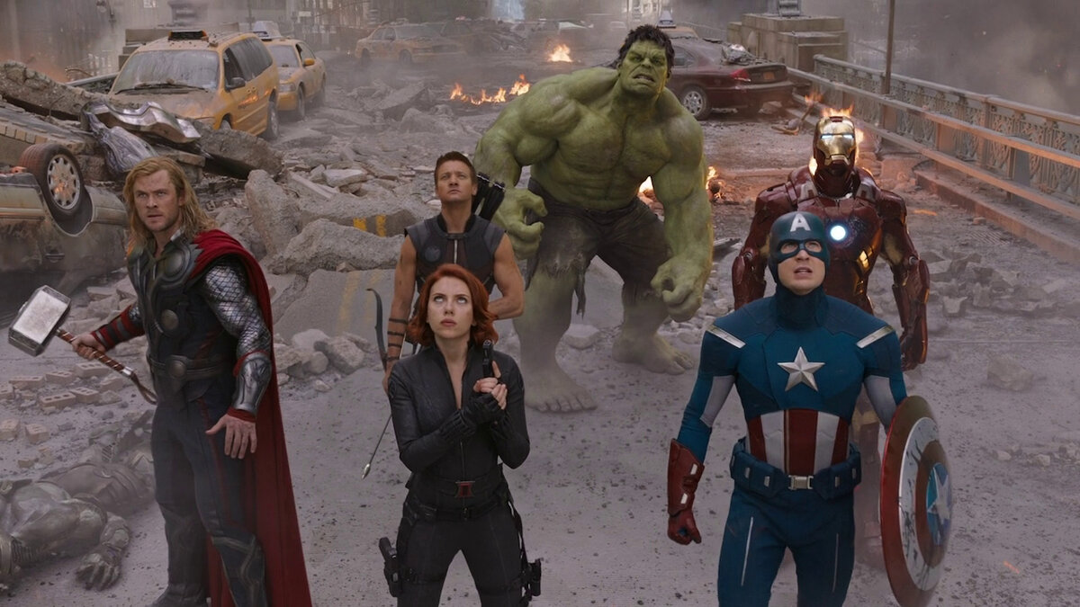 Кадр из фильма «Мстители» (2012), MARVEL