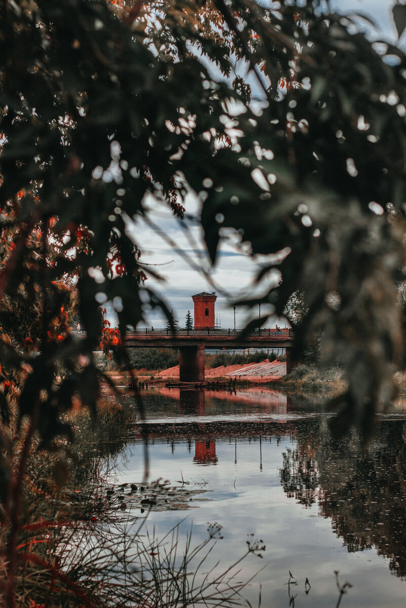 Соборный мост и водонапорная башня