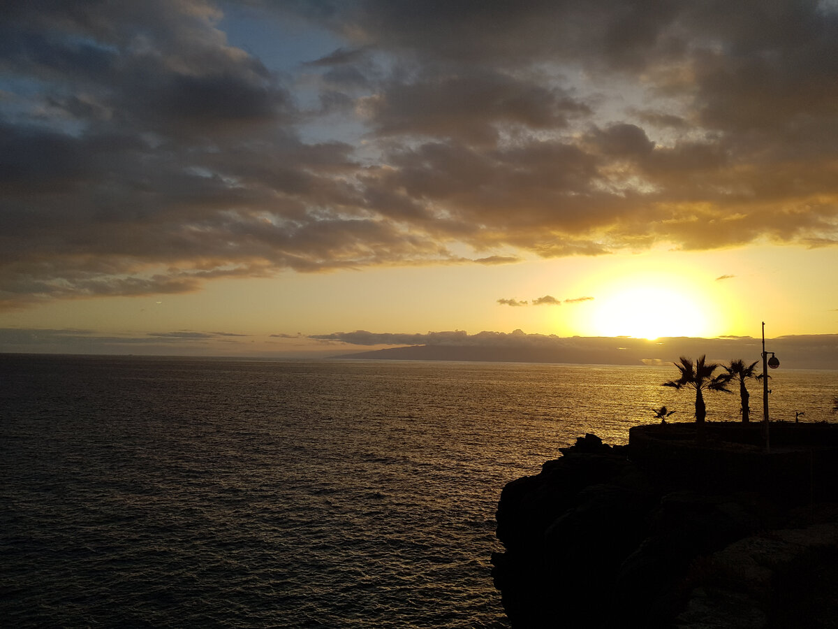 Закат на Тенерифе