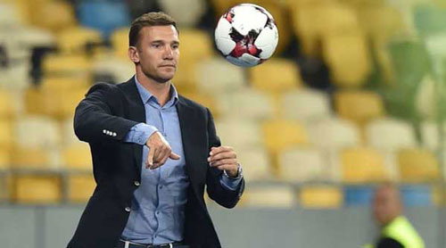 Андрей Шевченко. 
Источник: https://startfootball.info