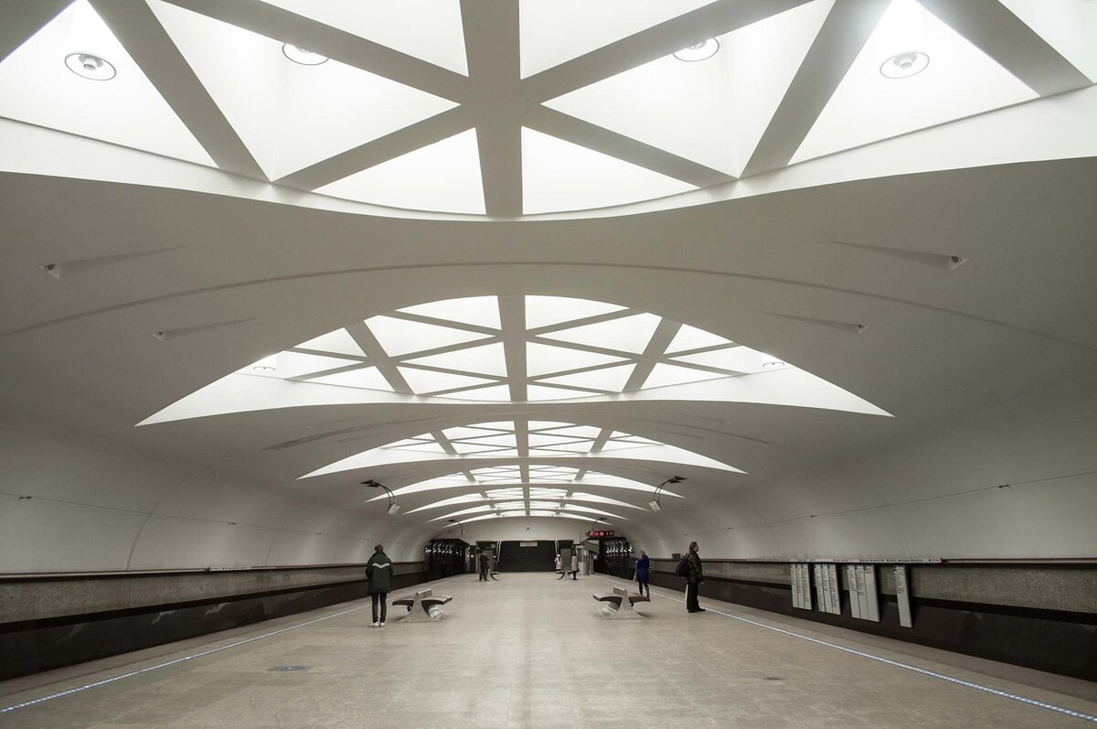 Станция метро Строгино в Москве. Фото с сайта Drive2.ru
