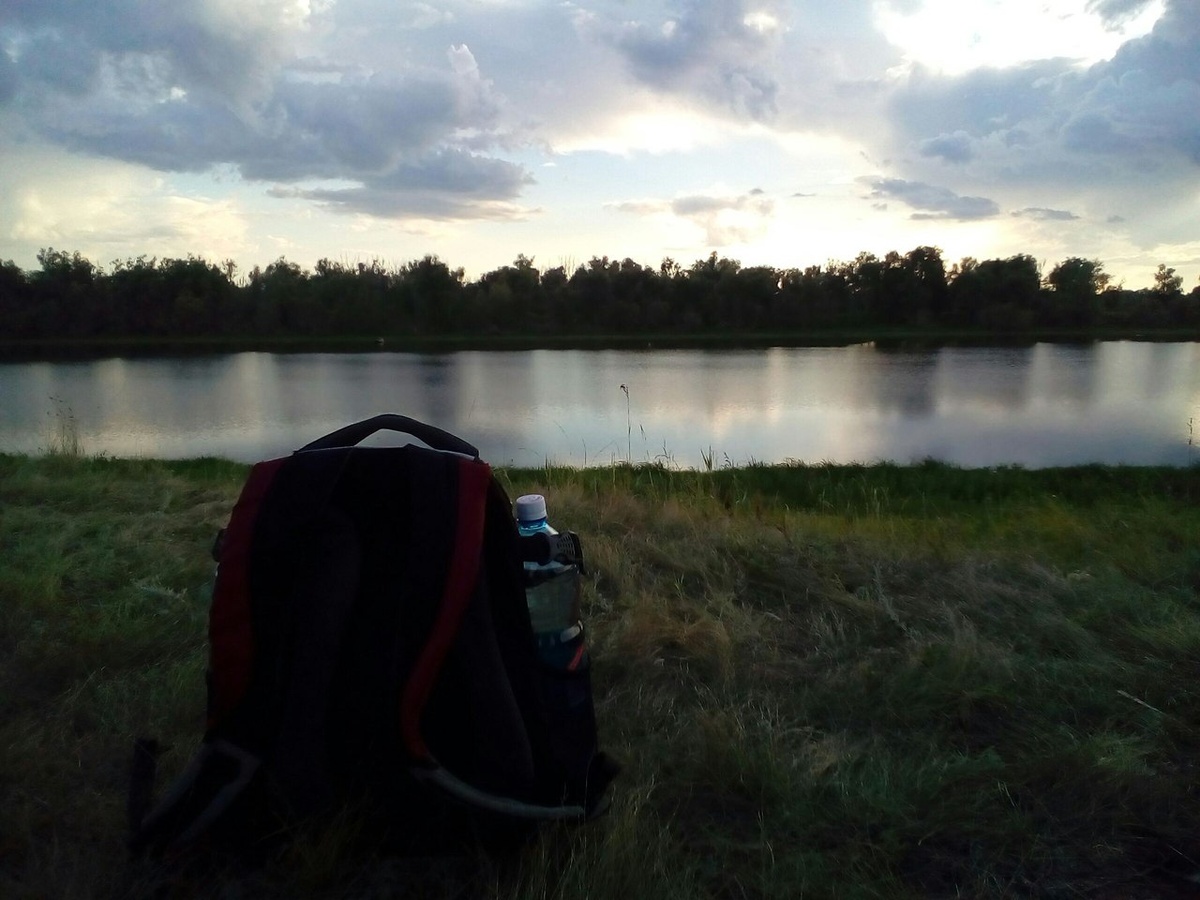 Весь нехитрый скарб уместился в маленьком рюкзаке.Сейчас я таких ошибок конечно же не допущу!