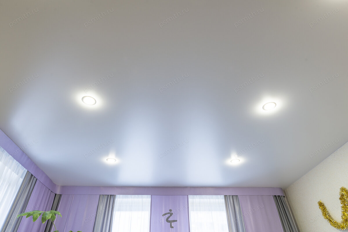 27 красивых натяжных потолков в зал: выбор материала и стиля | Потолки ...