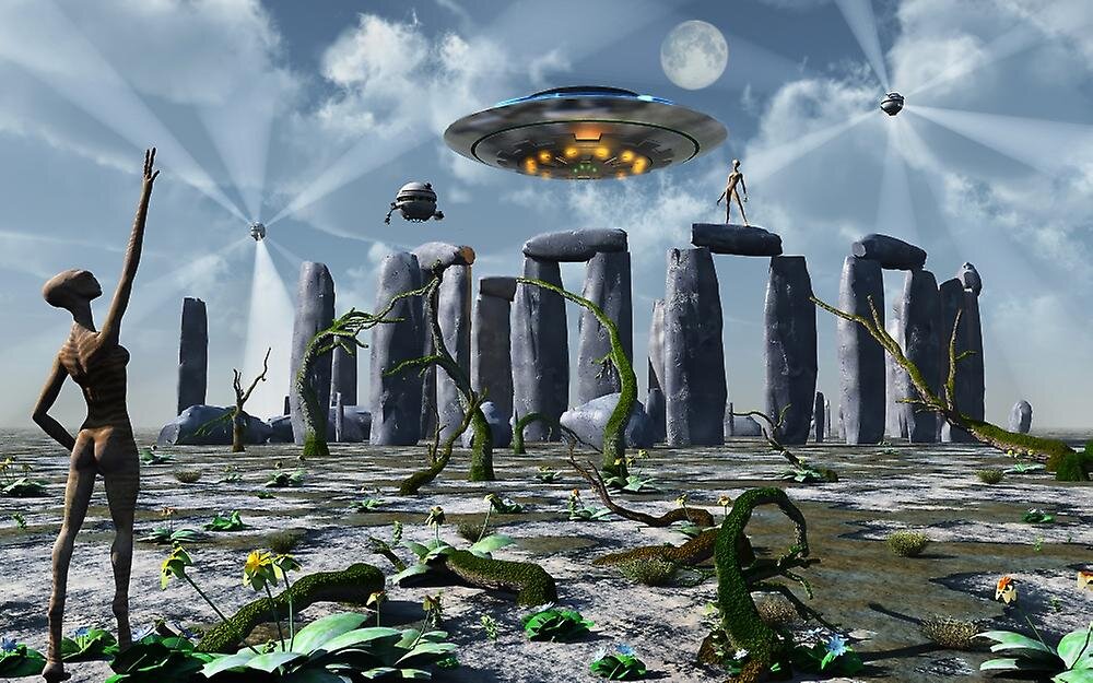  Строительство Стоунхенджа по версии авторитетных диванных экспертов по альтернативной истории)))