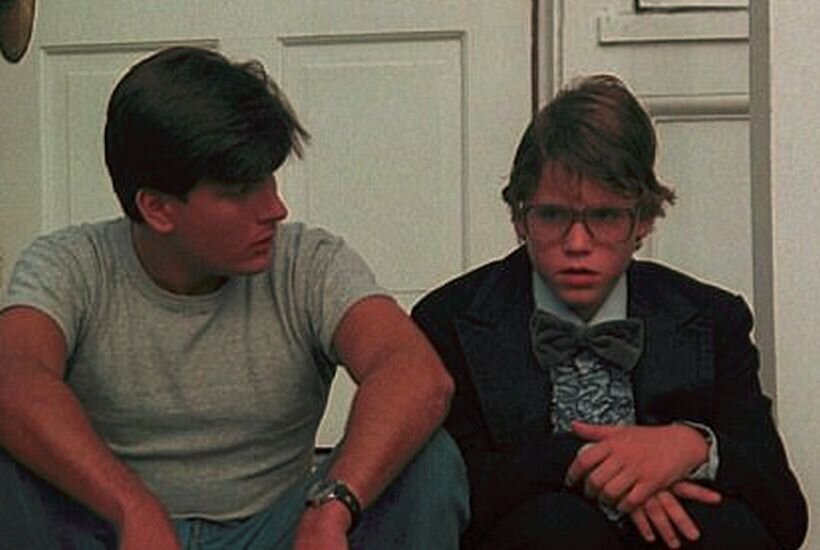 Чарли Шин и Кори Хэйм в фильме «Лукас». Кадр из фильма.