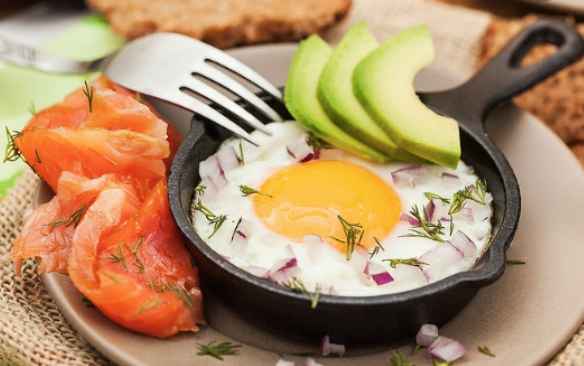 так примерно выглядел мой новый завтрак