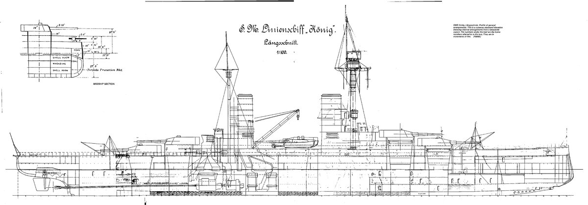 Кениг линкор чертежи
