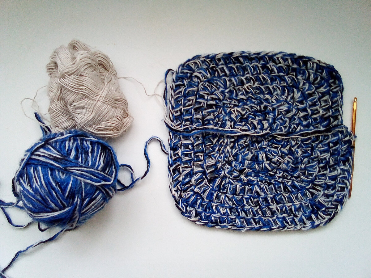 Вяжу дальше.