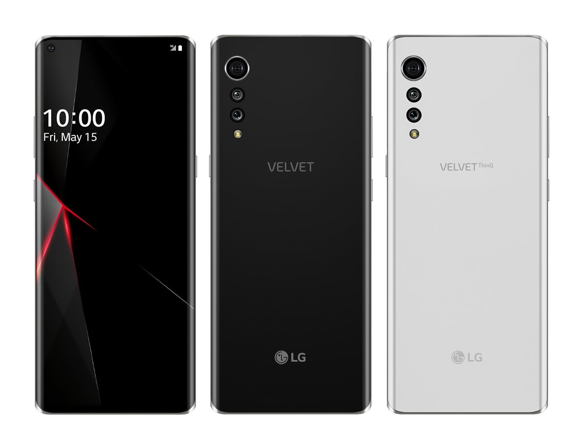 Скорее всего это один из официальных рендеров LG VELVET