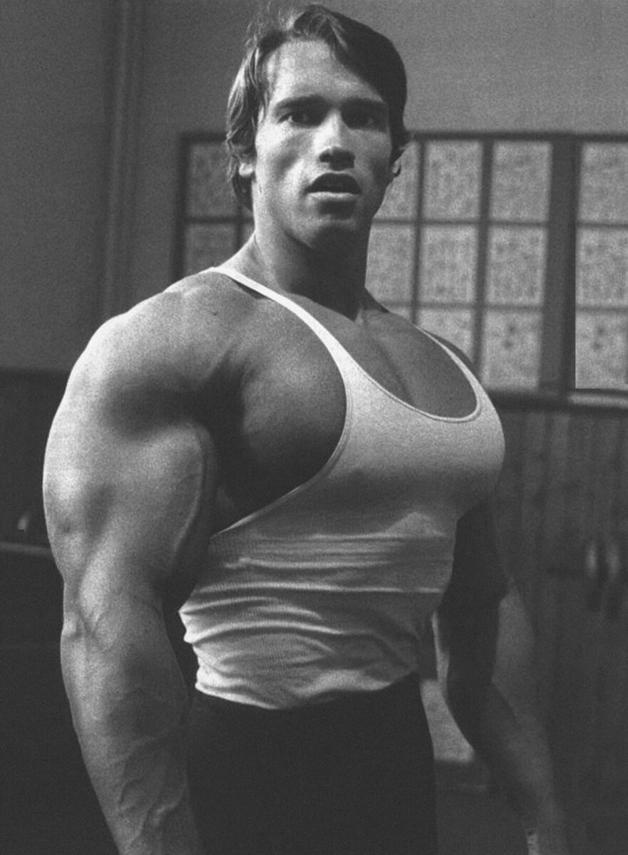 Arnold Schwarzenegger в молодости