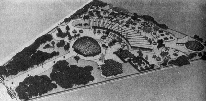 Макет Американской выставки в Сокольника 1959 г.