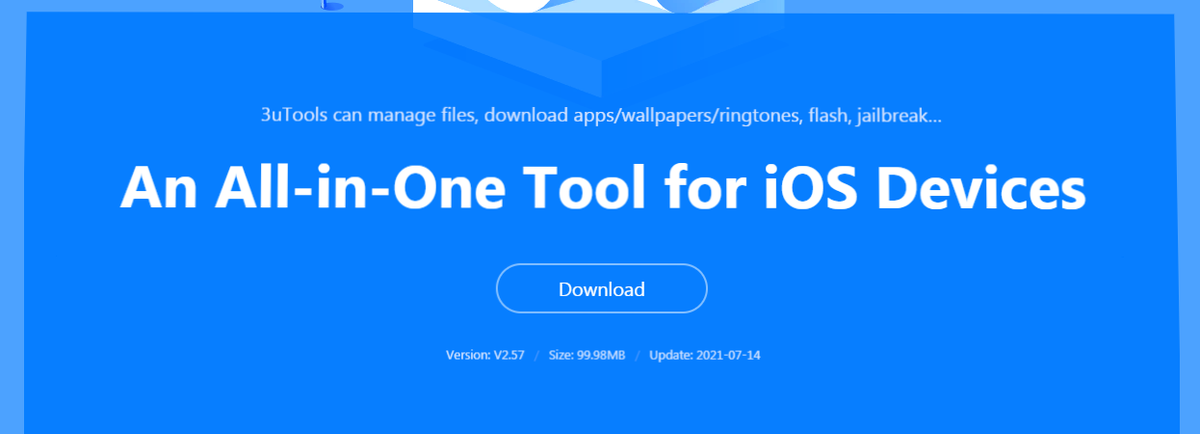 Главная страница сайта 3uTools