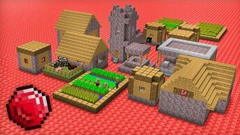 Я НАШЁЛ ДЕРЕВНЮ В МИРЕ ИЗ РУБИНОВ В МАЙНКРАФТ 100% ТРОЛЛИНГ ЛОВУШКА MINECRAFT КОМПОТ