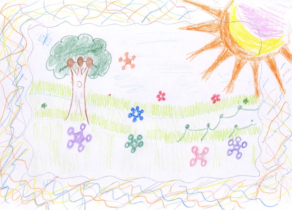 Собирался нарисовать ёжика, а получилось вот это