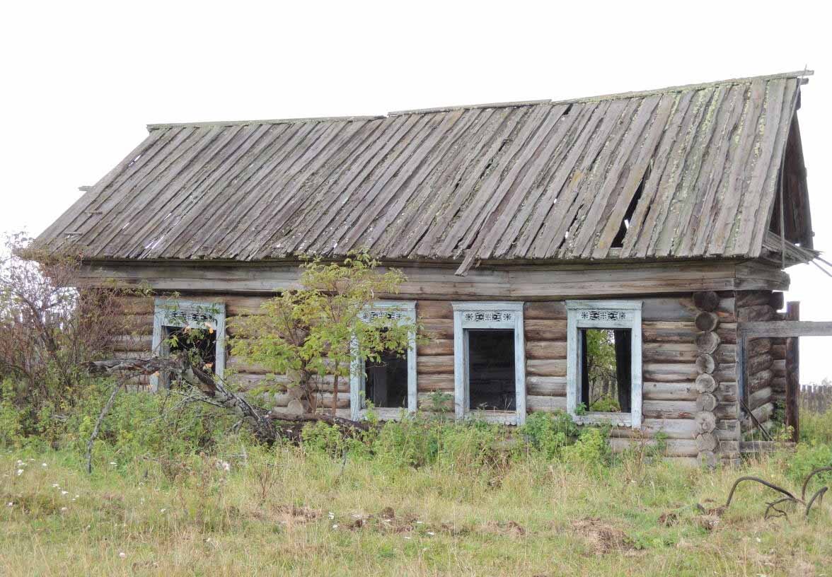 Дом без хозяев. Фото автора статьи Дзен 2017г.