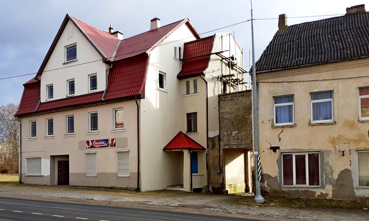 Жилые дома в поселке Большаково. Фото автора