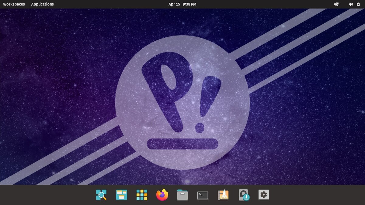 POP!_OS 22.04, внешний вид после установки!