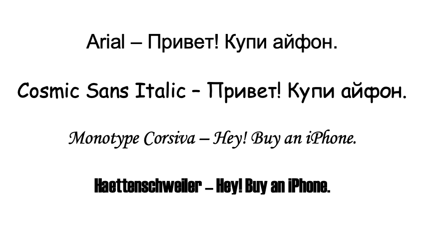 Заметно, как с каждой строчкой все сложнее и сложнее читать текст...