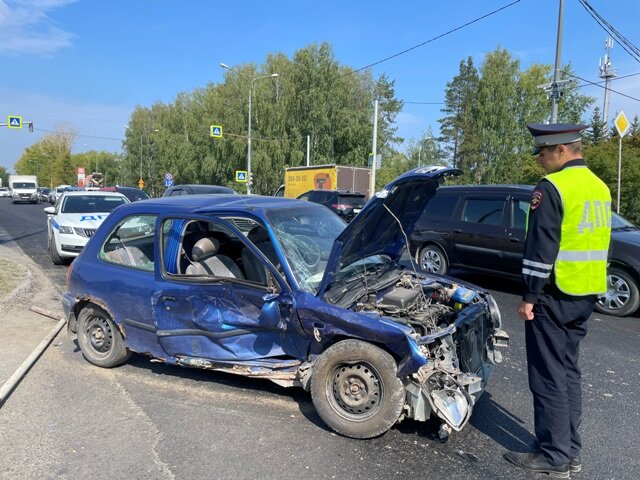 ДТП в районе ТРЦ DEPO / отдел пропаганды ГИБДД 