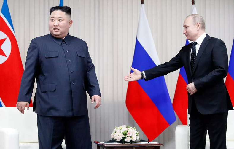 Ким Чен Ын и Владимир Путин