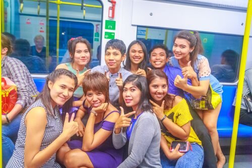  Бангкок — в поезде