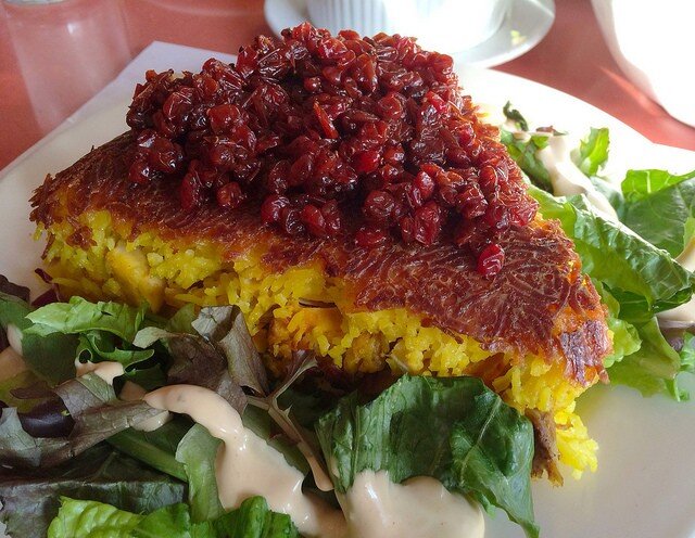 Тахчин с сушеным барбарисом / flickr.com, автор: LWYang