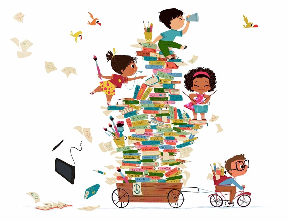 Книжный уголок должен быть максимально уютным, располагающим к чтению. Сами проводите за книгой каждую свободную минуту. 