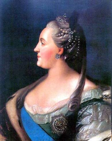    Екатерина II, она же Екатерина Великая, она же София Фредерике Огюст, была на Российском престоле с 1762 по 1796 годы.