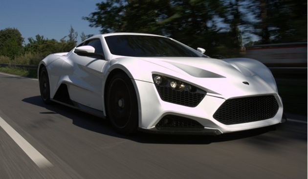 Zenvo ST1 ($1,8 миллиона) 
Датский автомобиль увидел свет в 2010 году. Двигатель мощностью в 1 104 лошадиных силы позволяет развивать скорость до 350 км/час. Чтобы покупатель мог полностью осознать привилегированный статус автомобиля, при покупке ему вручаются роскошные наручные часы за $50 000. 


