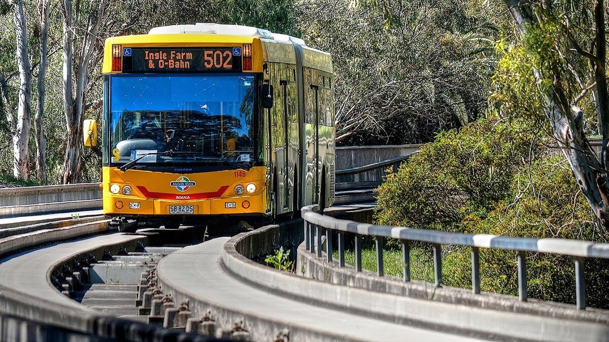 скоростная трасса в Австралии - аналог метро