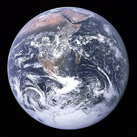 Фотография "The Blue Marble" ("Синий марбл")