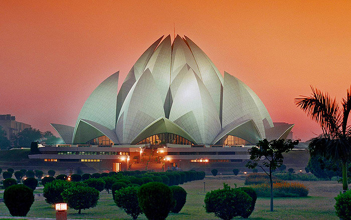 Храм Лотоса. Дели (Индия)